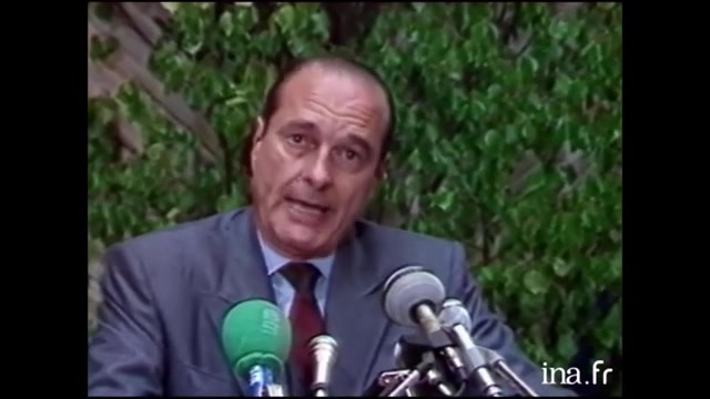 Je souhaite que chacun se reprenne Tout le monde y a interet Chirac 360p