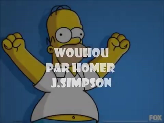 Le Wouhou de Homer Simpson